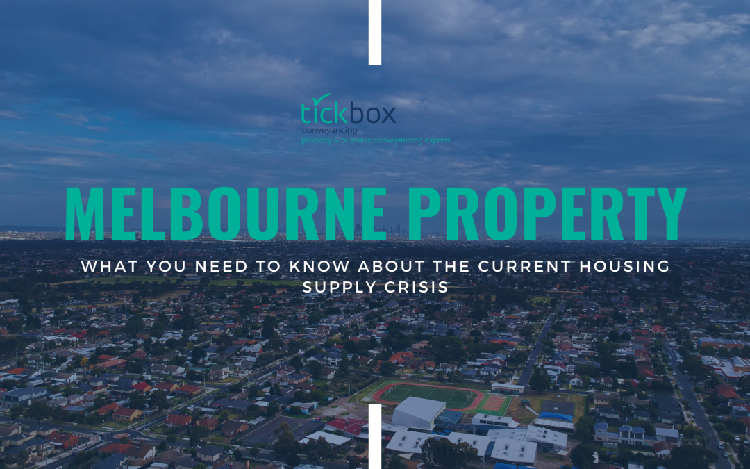 Melbourne Housing Supply Crisis